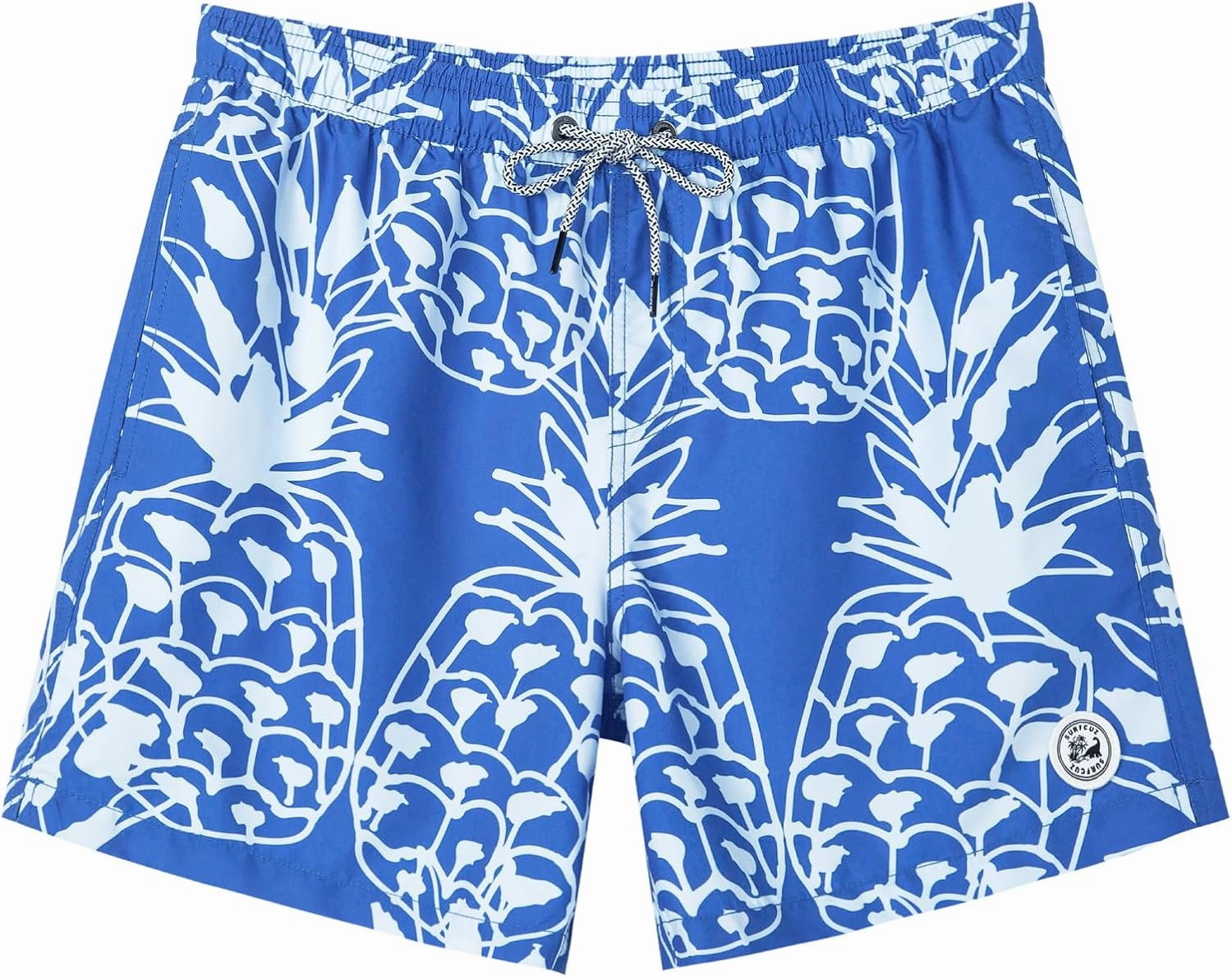 SURF CUZ Mens Swim Trunks 5 Inch Swim Shorts Quick Dry Bathing Suits for Men Beach Shorts Mesh Lining Swimming Trunks