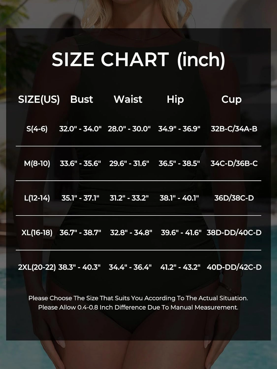 SUUKSESS Women One Piece Ruched Swimsuit Tummy Control Backless Bathing Suit