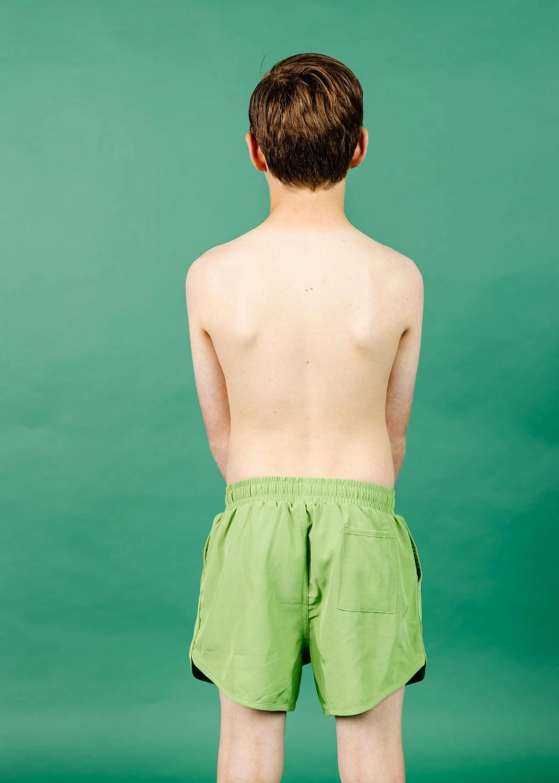 Sweet Pea Green | Youth Retro Shorties