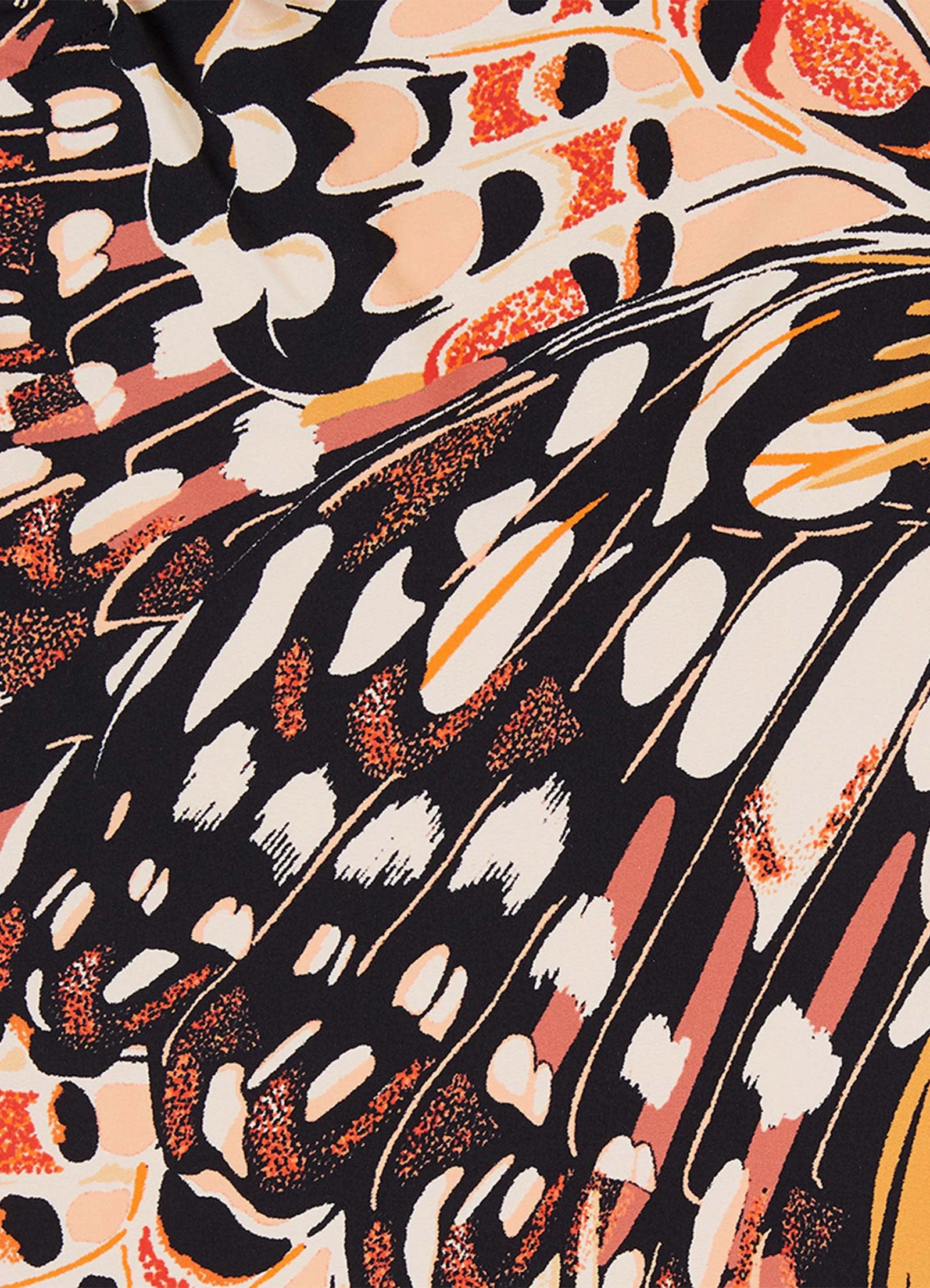 Take Flight Wrap Front F Cup Bra - Mandarin