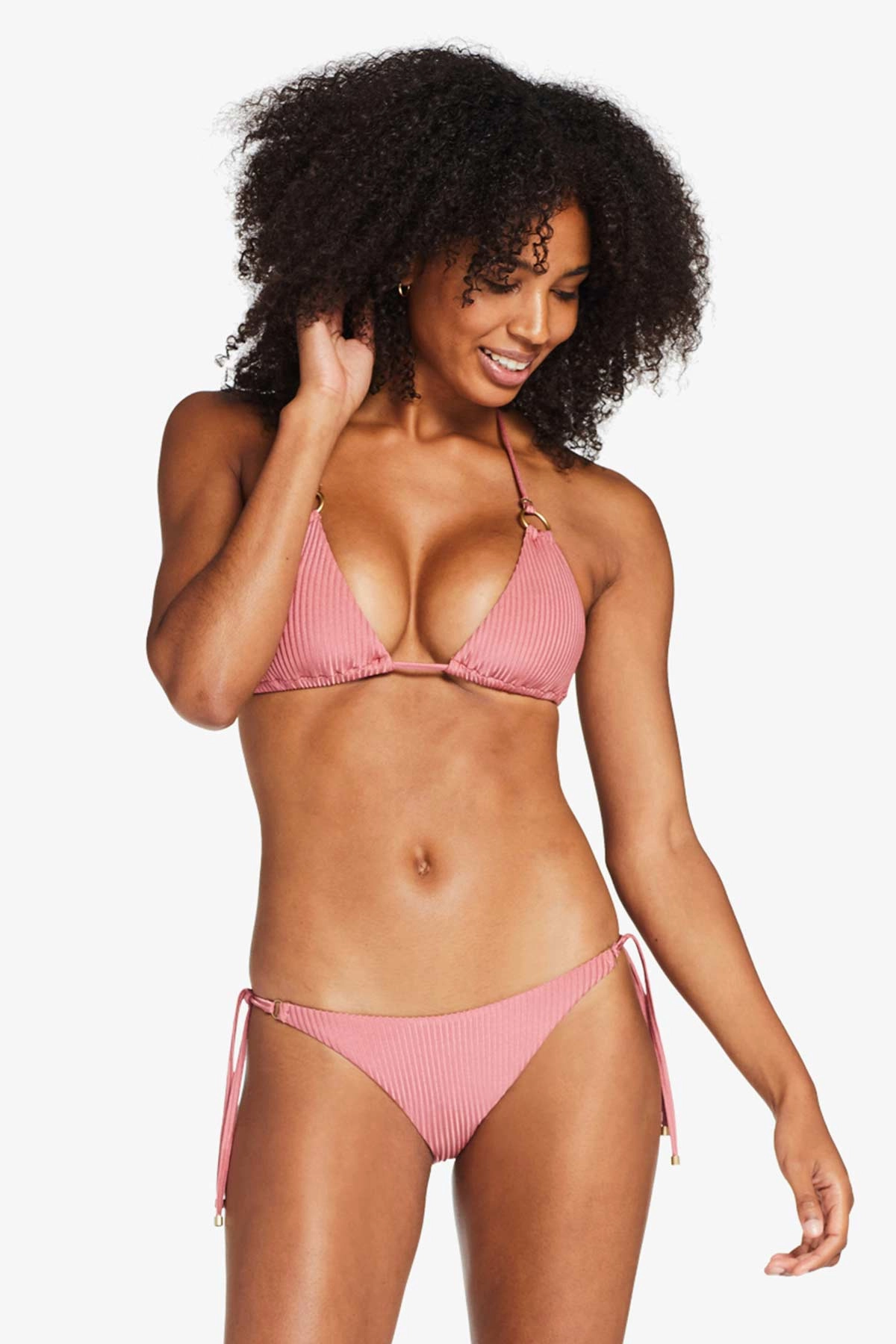 Tara Tie Side Bottom Sunkissed EcoRib