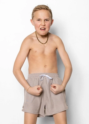 Taupe | Youth Retro Shorties