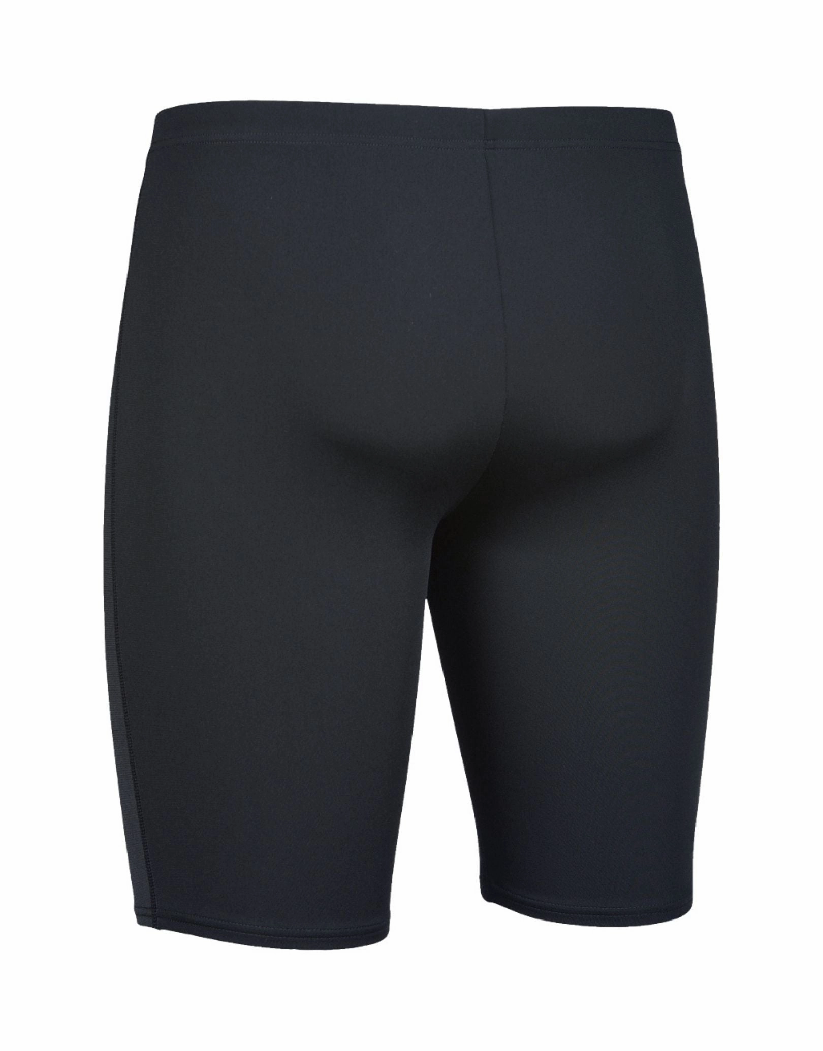 Team Solid Swim Jammer - Black/White