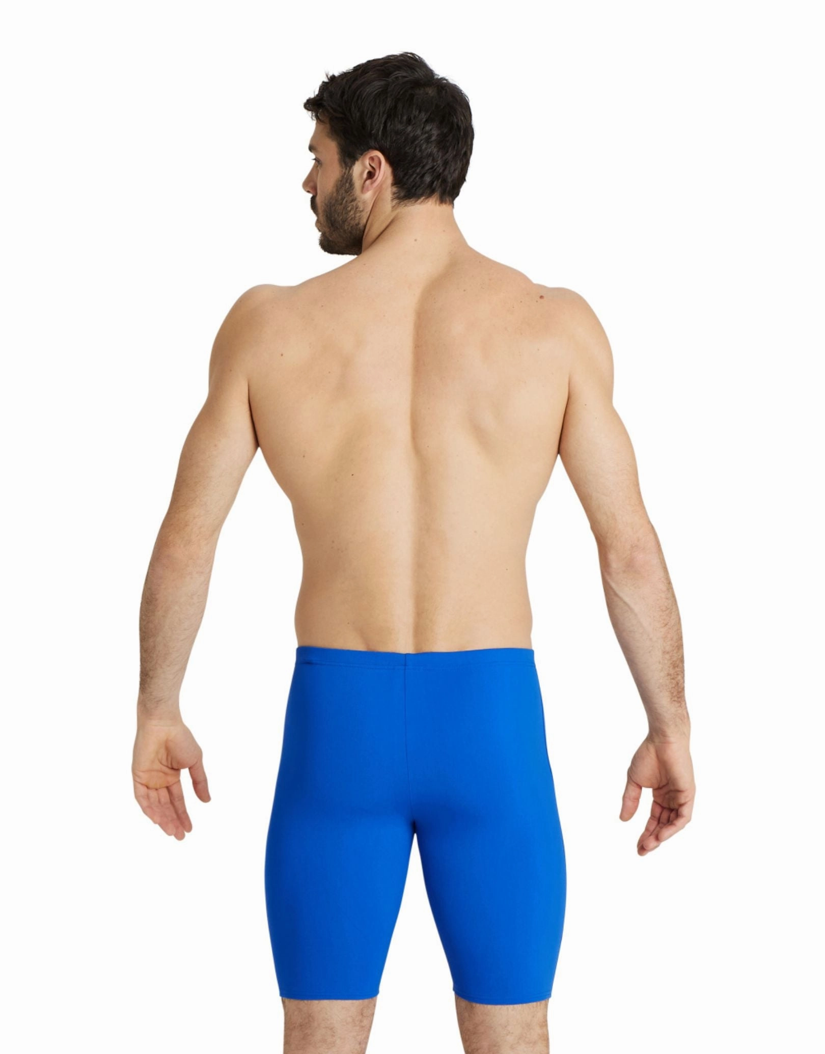 Team Solid Swim Jammer - Royal/White