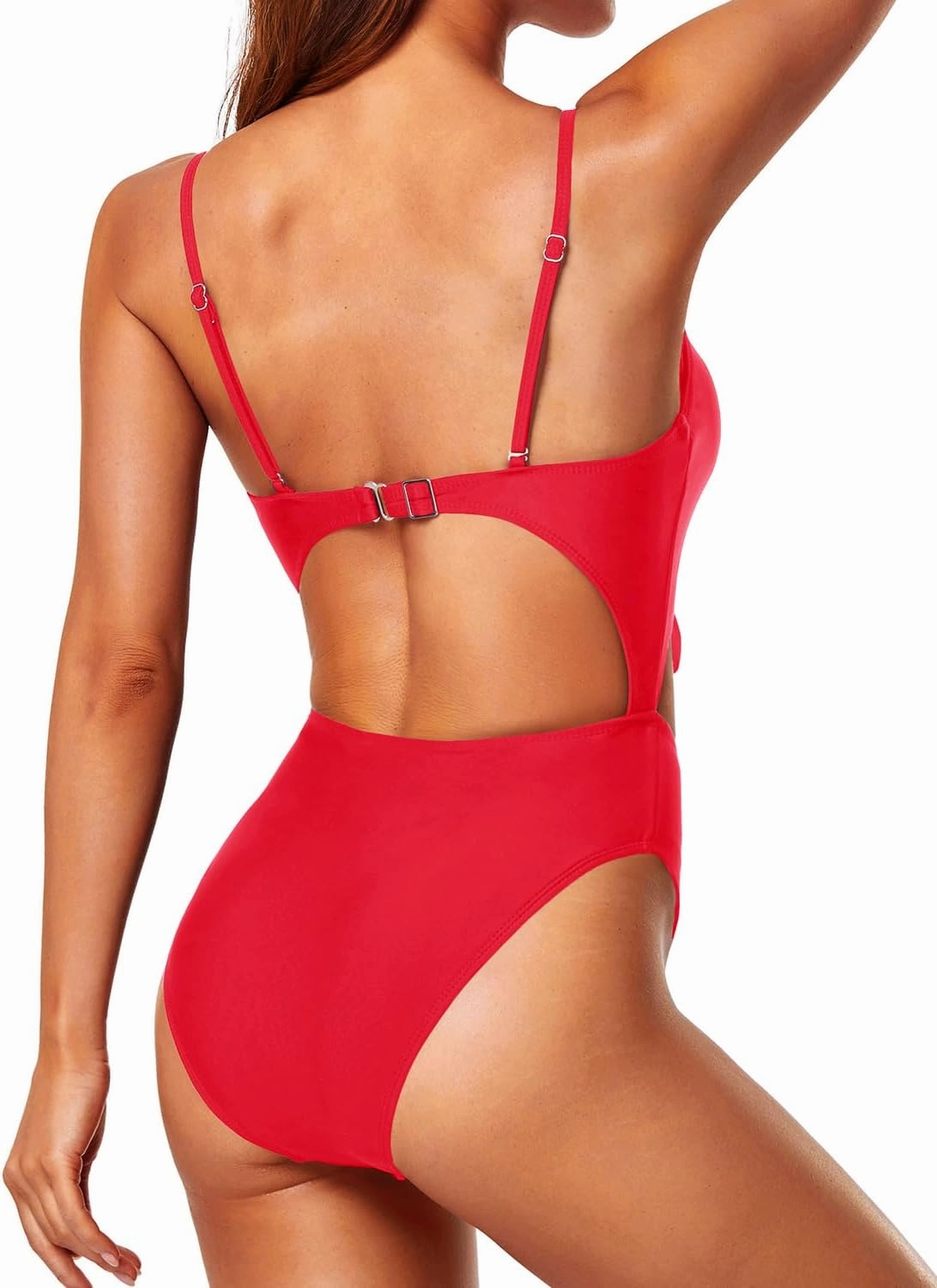 Tempt Me Women One Piece Bathing Suits Cutout Tie Knot Front Swimsuits Sexy Monokini