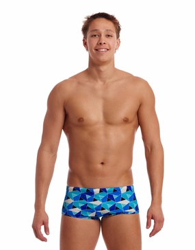 Tetra Tonic Sidewinder Swim Trunks - Blue