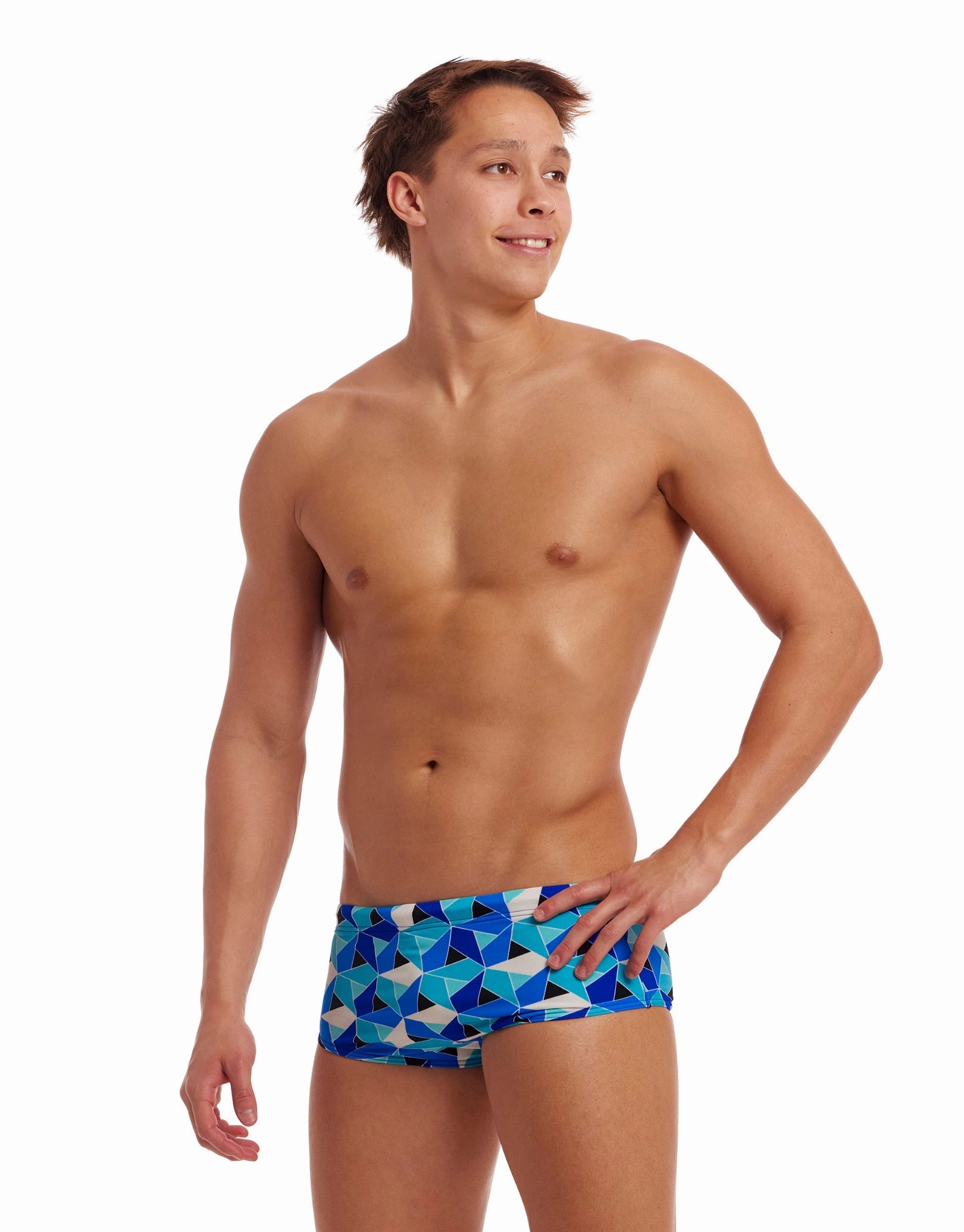 Tetra Tonic Sidewinder Swim Trunks - Blue