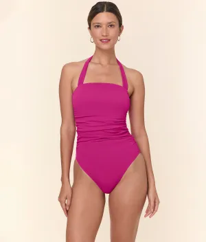 The Aleta One Piece - Eco Nylon - Fuchsia - Classic