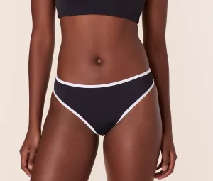The Bells Bikini Bottom - Eco Nylon - Black