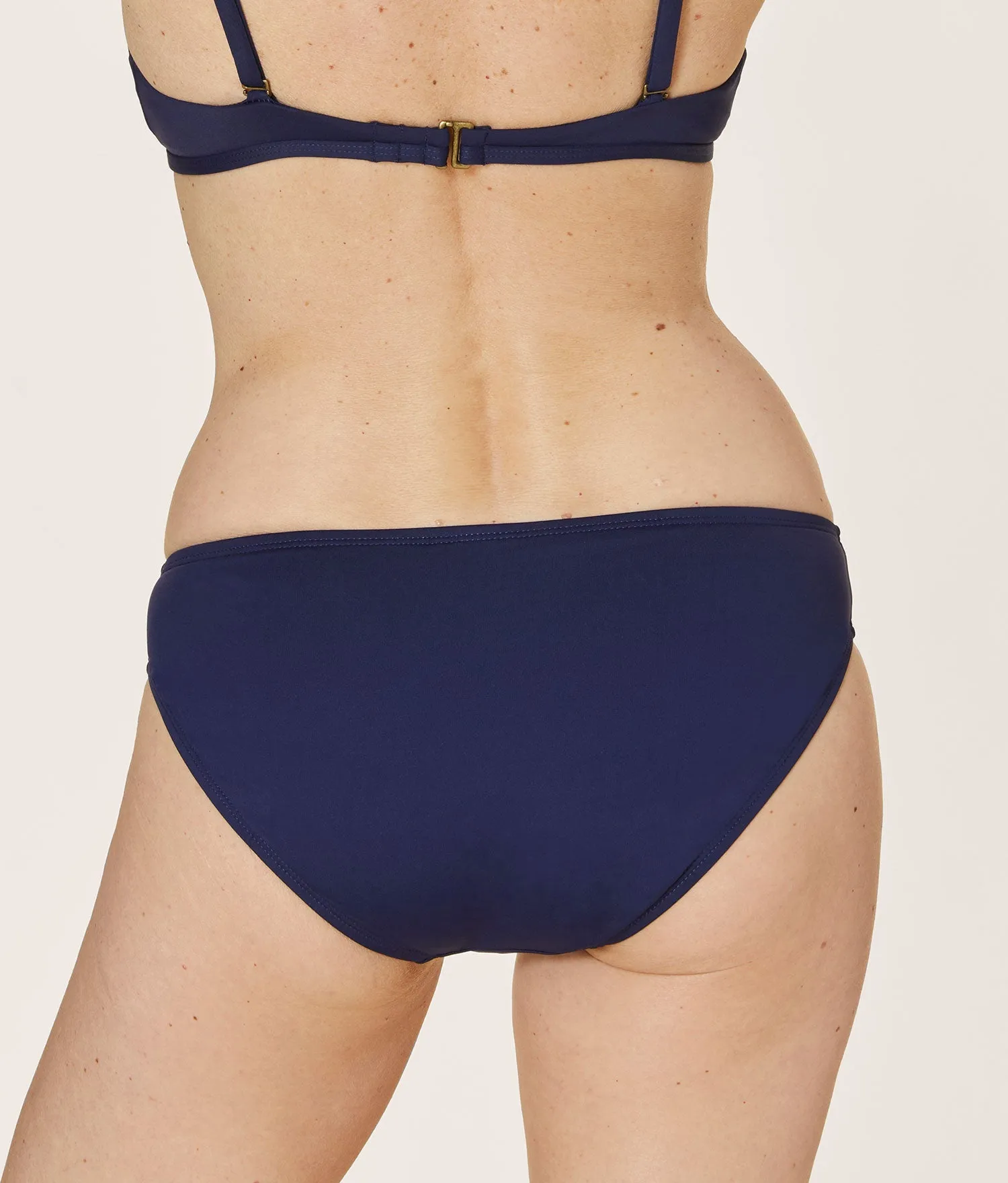 The Classic Bikini Bottom - Eco Nylon - Navy