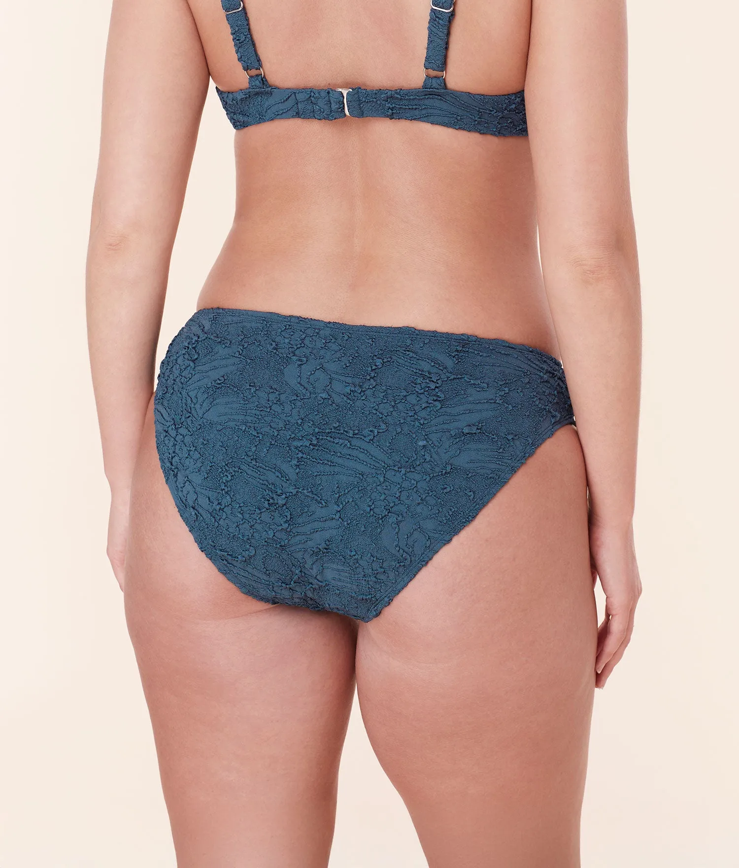 The Classic Bikini Bottom - Popcorn Floral - Stargazer