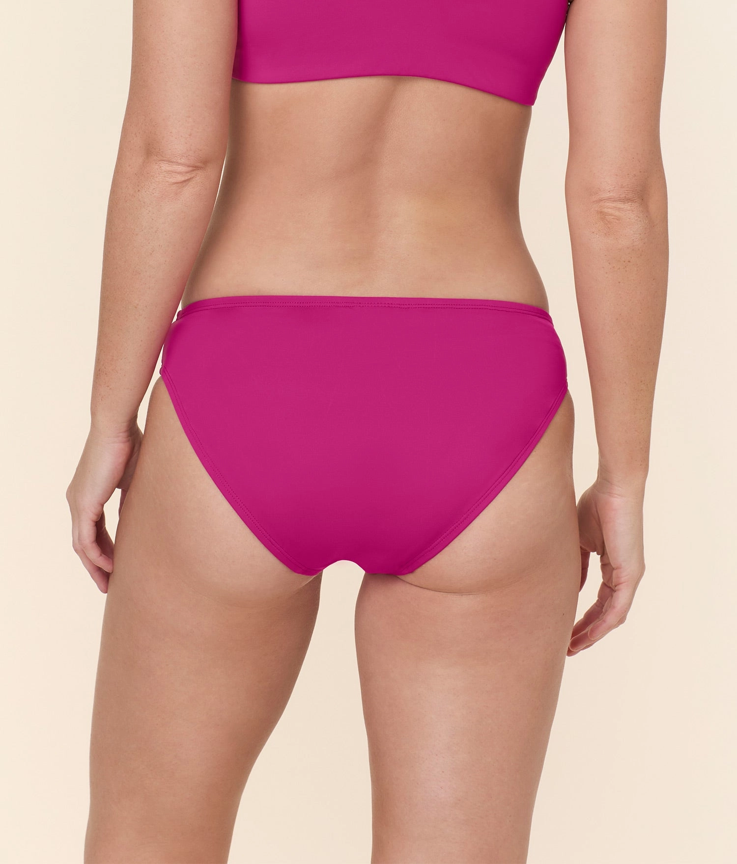 The Classic Bikini Bottom - Eco Nylon - Fuchsia