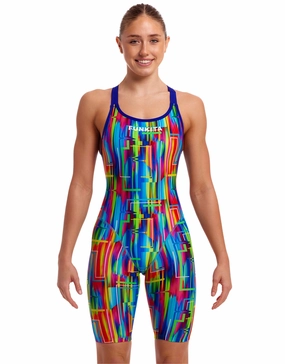 The Glitch Fast Legs Legsuit - Multi
