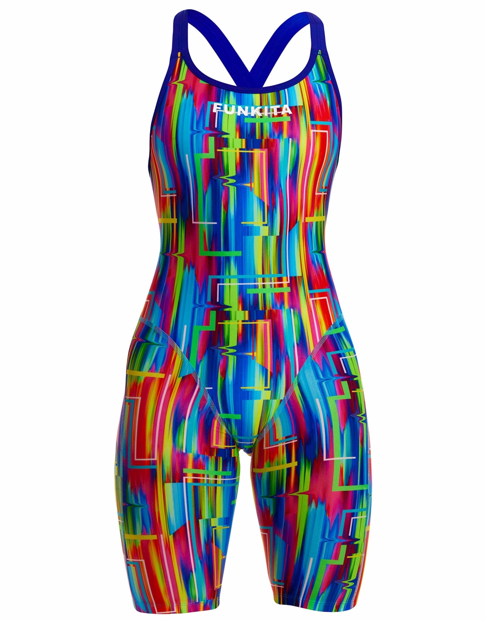 The Glitch Fast Legs Legsuit - Multi