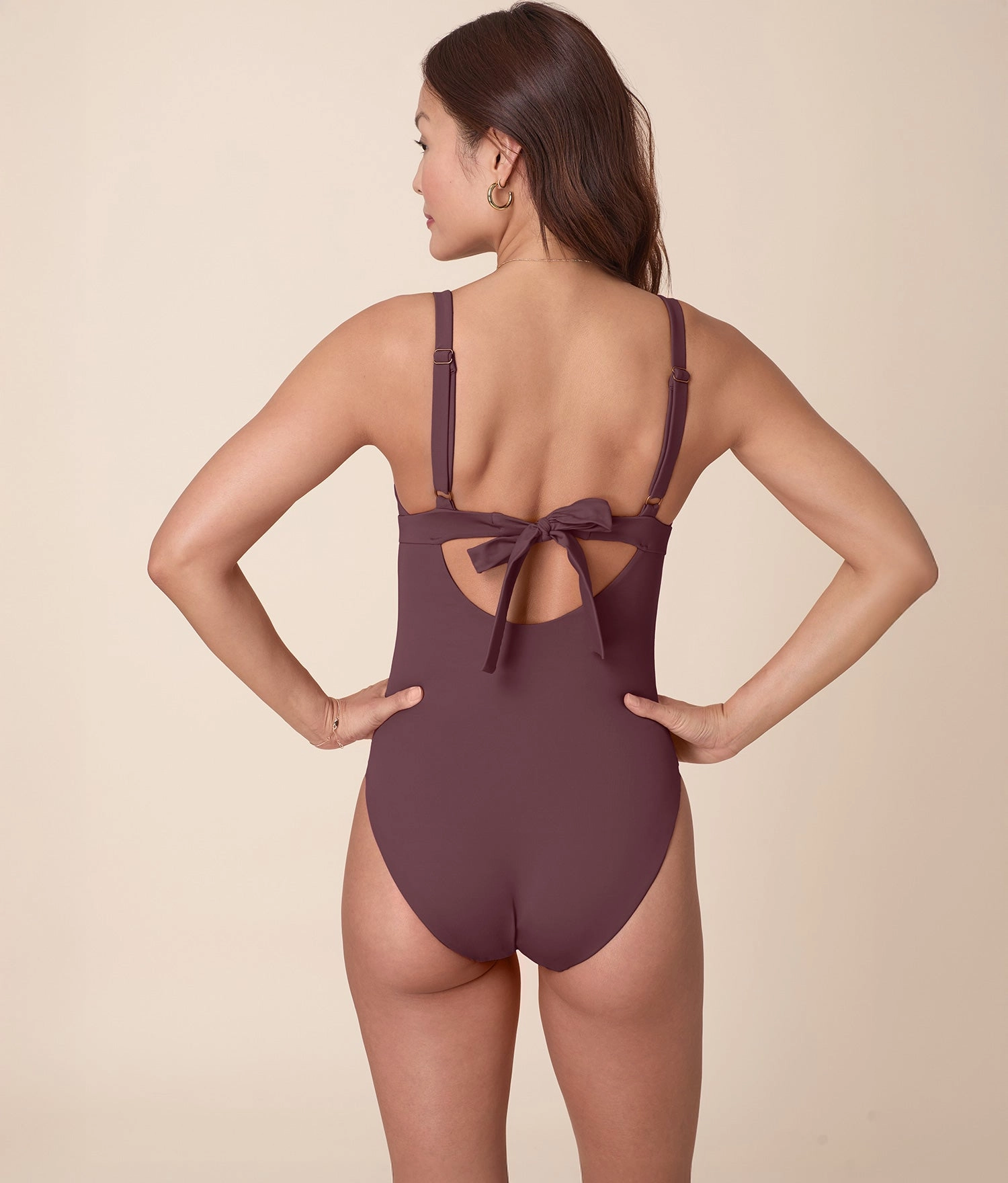The Honolulu One Piece - Eco Nylon - Mink - Classic