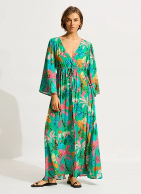 Tropica Maxi Dress - Jade
