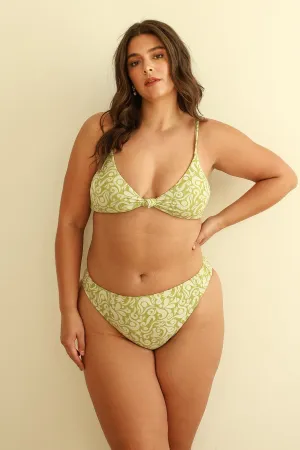 Twin Fin Matcha Triangle Cheeky Set