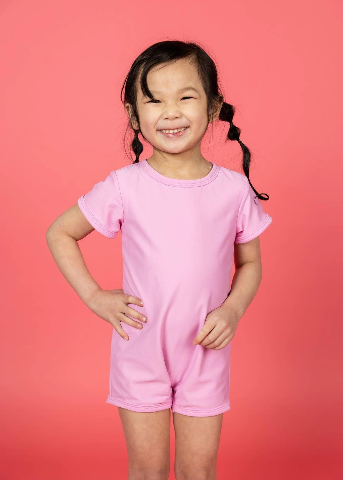 Ultimate Pink | Mini Shorties Rashguard (Unisex)