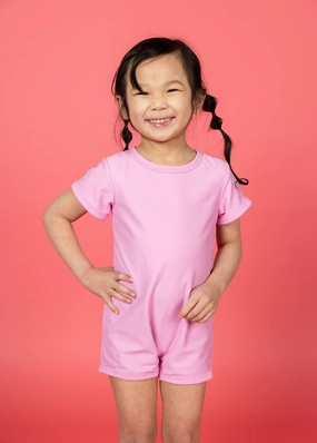 Ultimate Pink | Mini Shorties Rashguard (Unisex)
