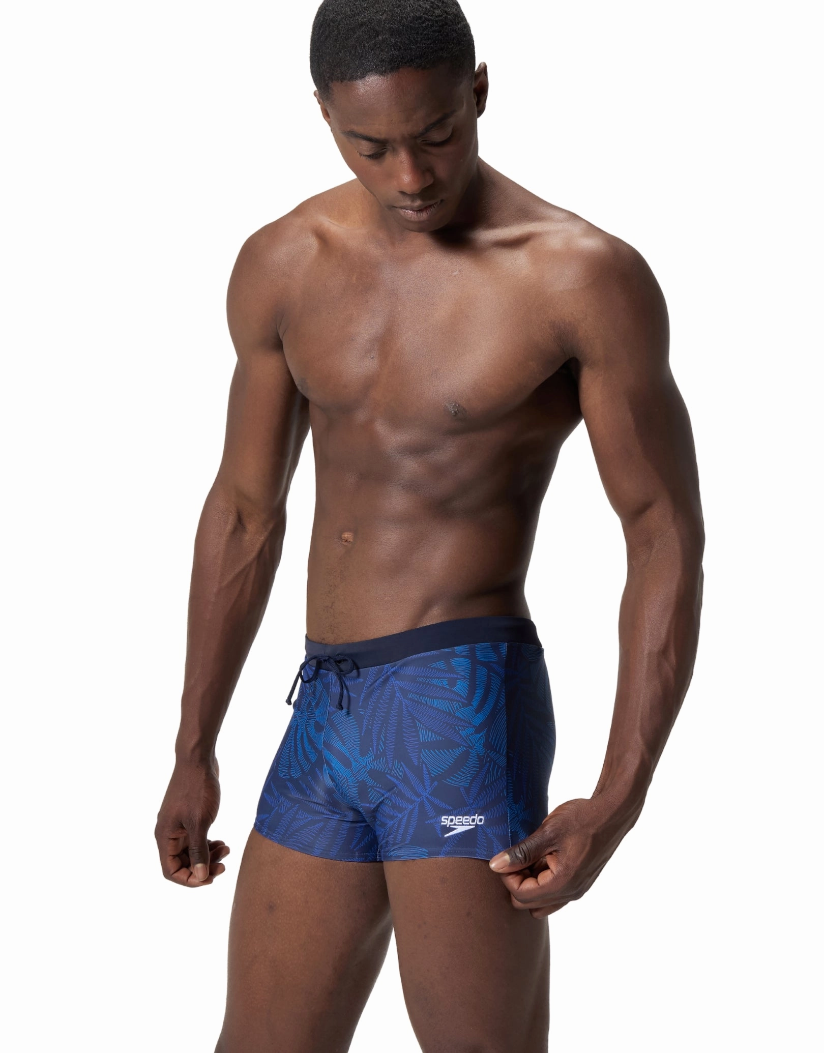 Valmilton Allover Aquashort - Navy
