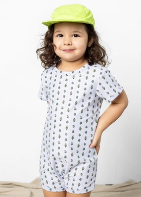 Vintage Blooms | Mini Shorties Rashguard (Unisex)