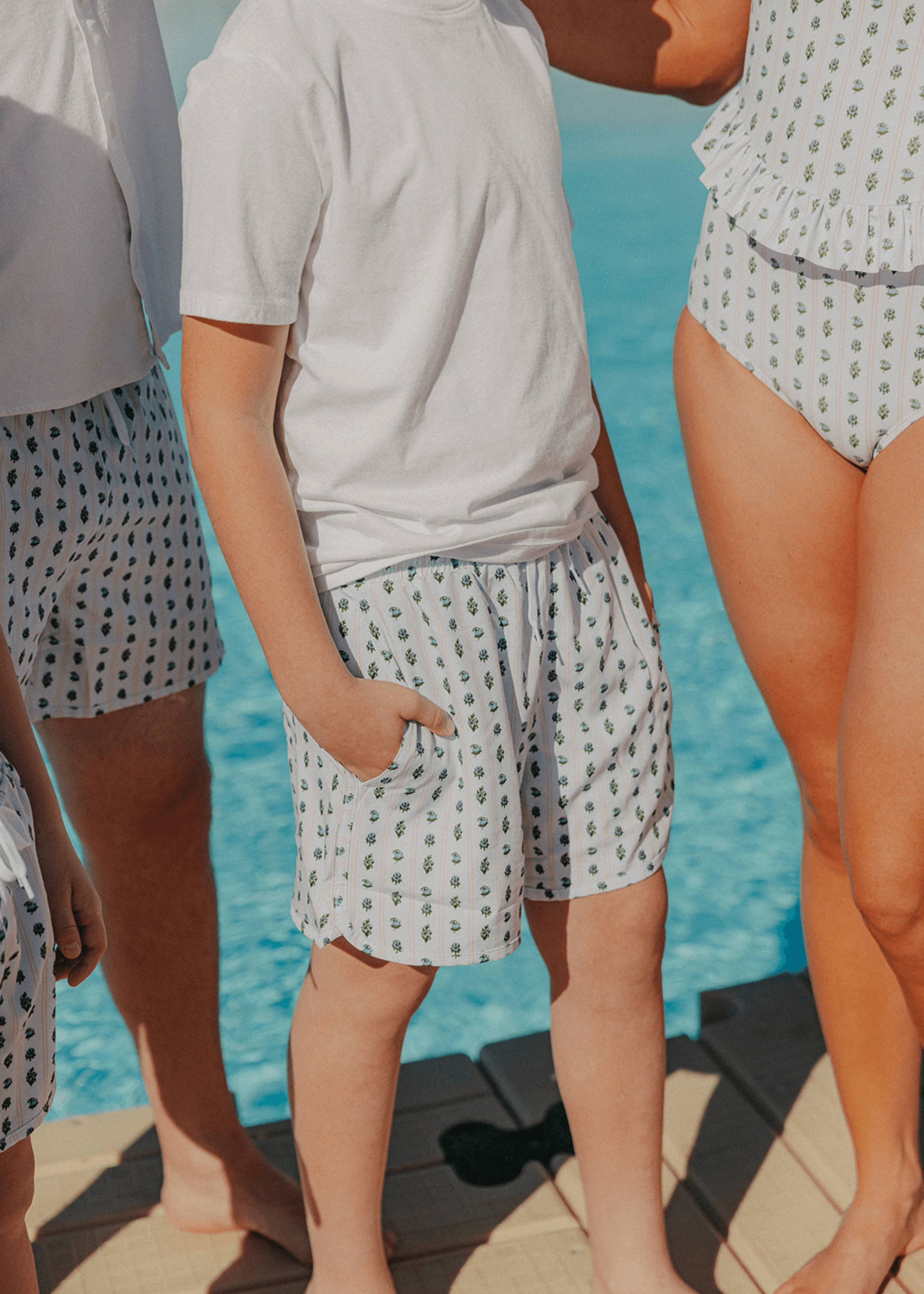 Vintage Blooms | Youth Retro Shorties