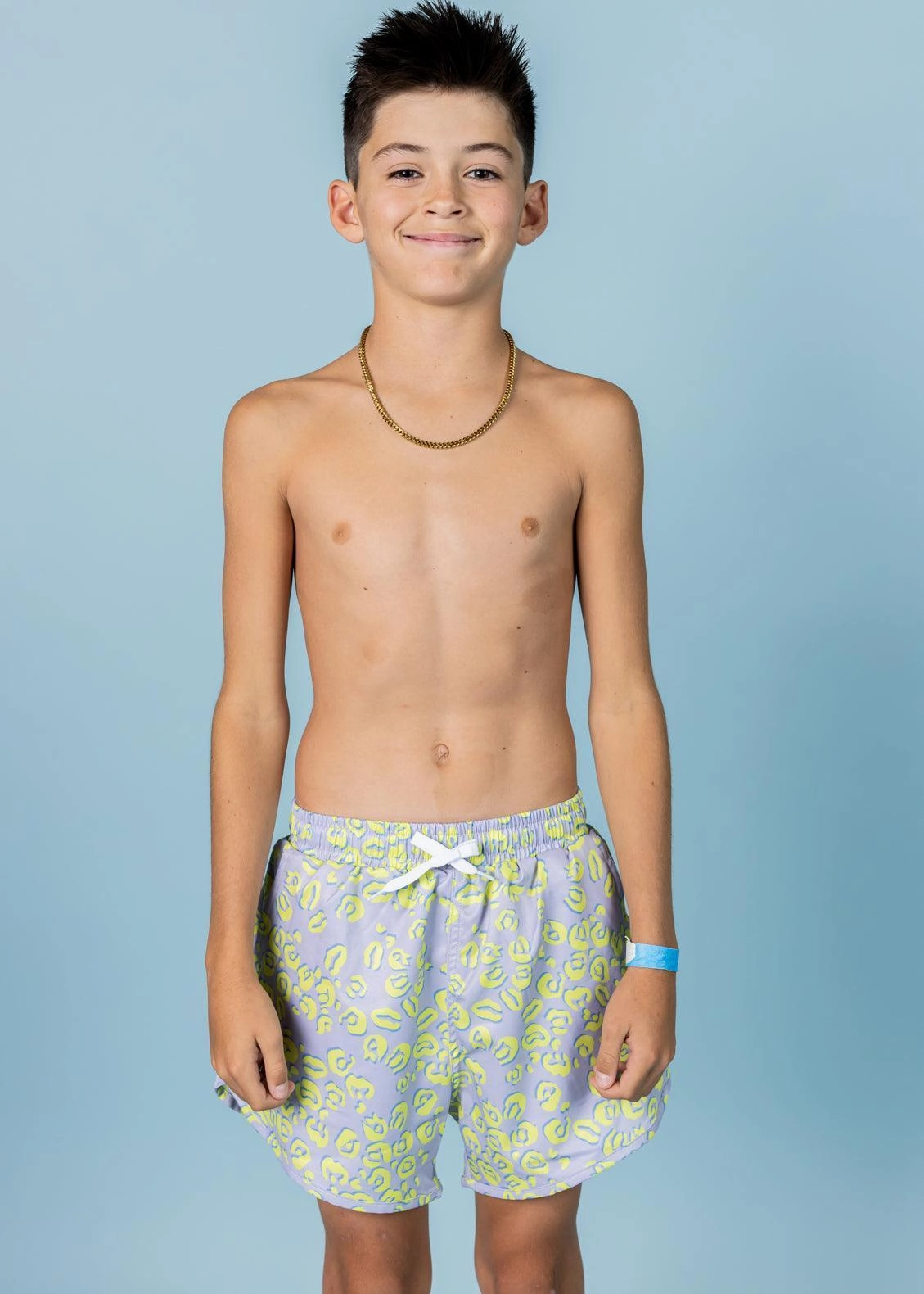 Vivid Cheetah | Youth Retro Shorties