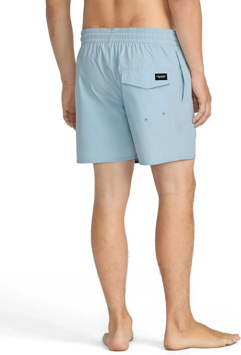 Volcom Men's Lido Solid 16" Swim Surf Trunk