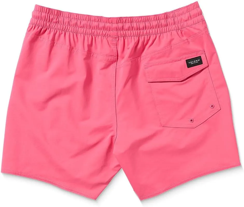 Volcom Men's Lido Solid 16" Swim Surf Trunk