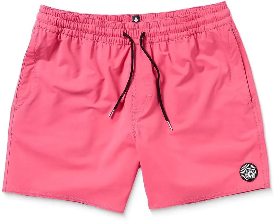 Volcom Men's Lido Solid 16" Swim Surf Trunk