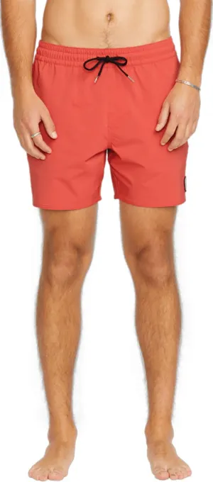 Volcom Men's Lido Solid 16" Swim Surf Trunk