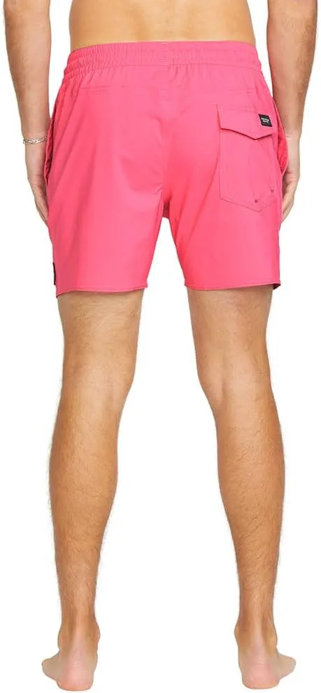 Volcom Men's Lido Solid 16" Swim Surf Trunk