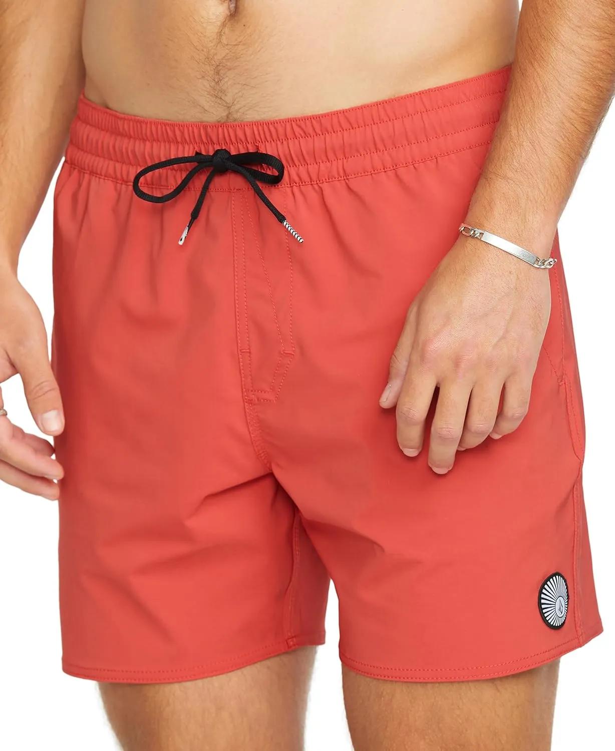 Volcom Men's Lido Solid 16" Swim Surf Trunk