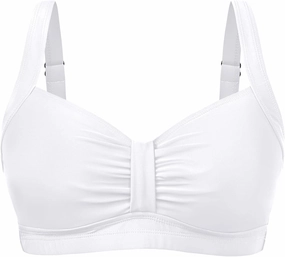 Women Underwire Bikini Top - Supportive Push Up Swim Top Only 2025 Retro Bathing Suit Tops