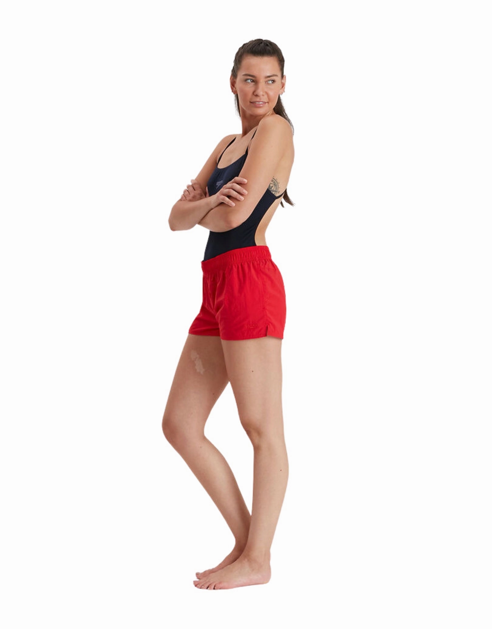 Womens Essential Watershort - Red