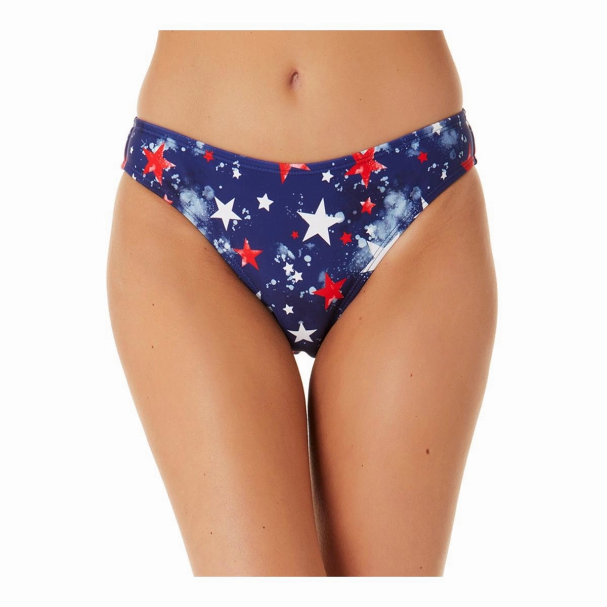 Womens Printed Hipster Swim Bottom Separates
