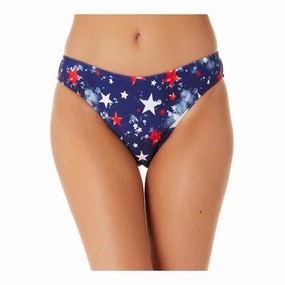 Womens Printed Hipster Swim Bottom Separates