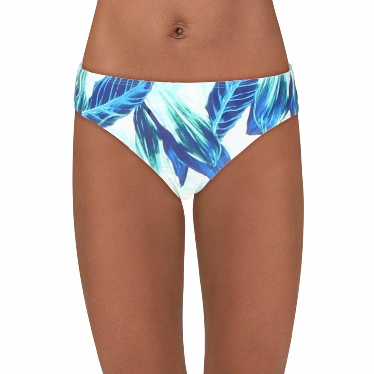 Womens Printed Lined Swim Bottom Separates