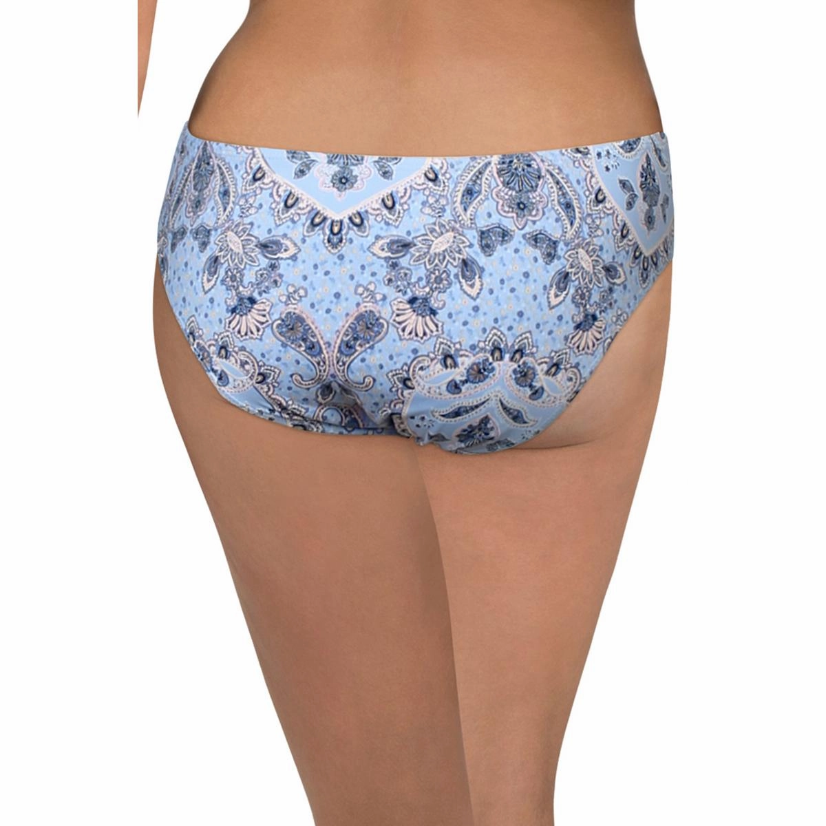 Womens Printed Nylon Swim Bottom Separates