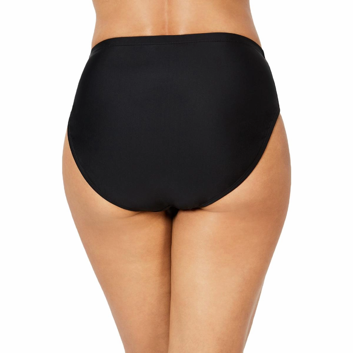 Womens Solid Bikini Swim Bottom Separates