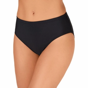 Womens Solid Bikini Swim Bottom Separates