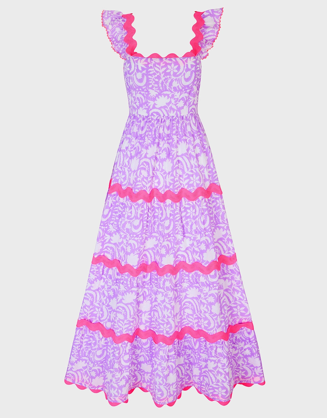 Xanthe Dress - Lilac Begonia