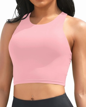 Yonique Women High Waisted Bikini Two Piece Swimsuit Crop Bathing Suits Sporty Swimwear Bikini Set